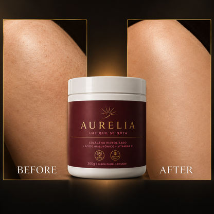 AURELIA Collagen+ | Colágeno Hidrolizado con 7 Activos | 300gr